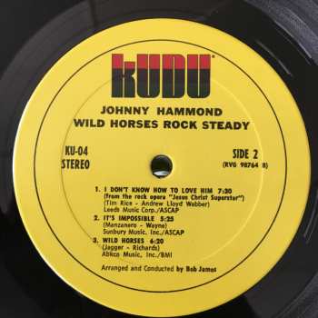 LP Johnny Hammond: Wild Horses Rock Steady