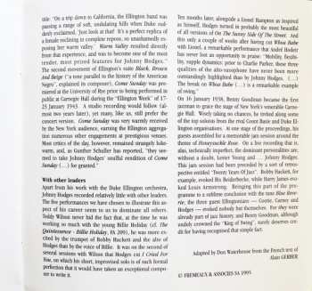 2CD Johnny Hodges: New York - Chicago - Hollywood 1928 - 1943