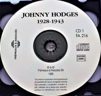 2CD Johnny Hodges: New York - Chicago - Hollywood 1928 - 1943