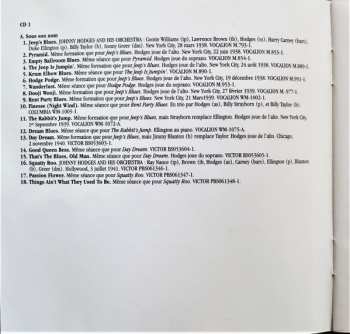 2CD Johnny Hodges: New York - Chicago - Hollywood 1928 - 1943