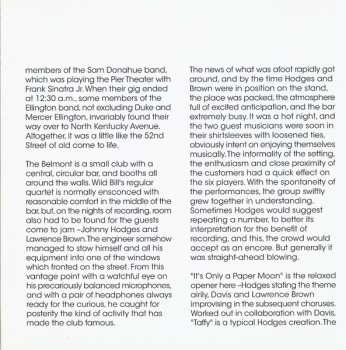 2CD Johnny Hodges: Con-Soul & Jazz - Wild Bill Is The Boss!