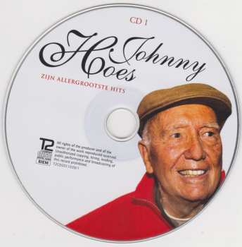 2CD Johnny Hoes: Zijn Allergrootste Hits