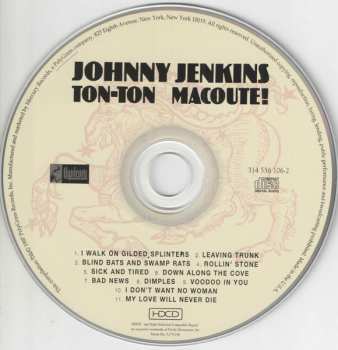 CD Johnny Jenkins: Ton-Ton Macoute!