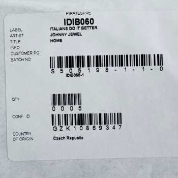 LP Johnny Jewel: Home (Original Motion Picture Soundtrack)