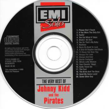 CD Johnny Kidd & The Pirates: The Very Best Of Johnny Kidd And The Pirates