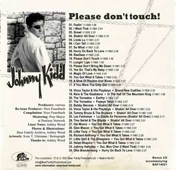 CD/EP Johnny Kidd & The Pirates: Please Don’t Touch! LTD