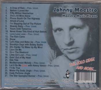 CD Johnny Maestro: Maestro Music Please