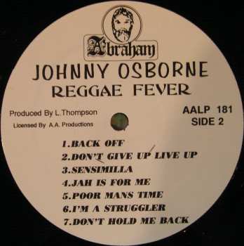 LP Johnny Osbourne: Reggae Fever