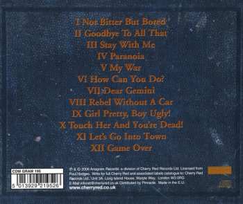 CD Johnny Panic & The Bible Of Dreams: Not Bitter - But Bored