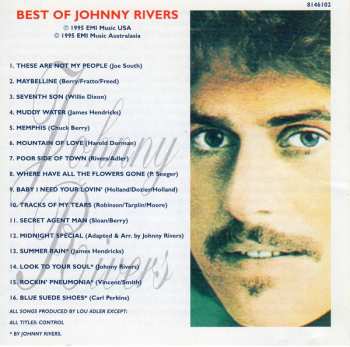 CD Johnny Rivers: The Best Of Johnny Rivers