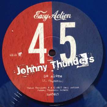 EP Johnny Thunders: Critic's Choice / So Alone CLR