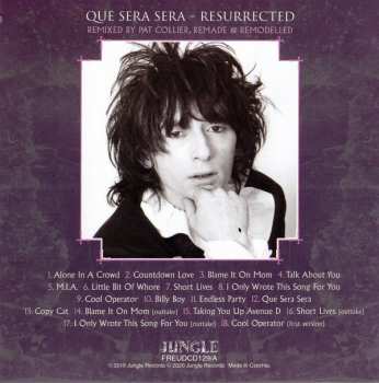 3CD/Caja Johnny Thunders: Que Sera, Sera (Resurrected) DLX