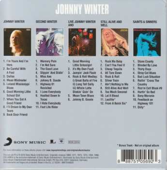 5CD/Caja Johnny Winter: Original Album Classics