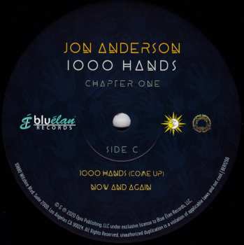 2LP Jon Anderson: 1000 Hands - Chapter One