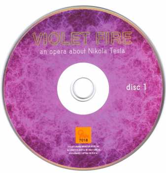 2CD Jon Gibson: Violet Fire - An Opera About Nikola Tesla
