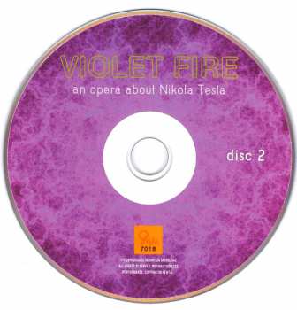 2CD Jon Gibson: Violet Fire - An Opera About Nikola Tesla
