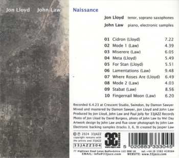 CD John Law: Naissance