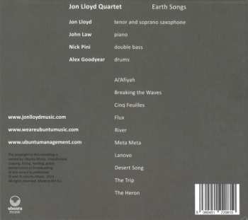 CD The Jon Lloyd Quartet: Earth Songs