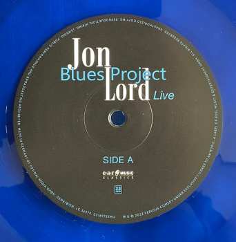 2LP Jon Lord Blues Project: Live LTD | CLR