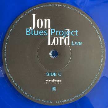 2LP Jon Lord Blues Project: Live LTD | CLR