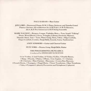 CD Jon Lord: Sarabande