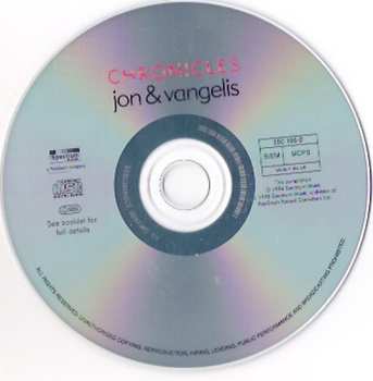 CD Jon & Vangelis: Chronicles