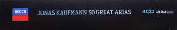 4CD/Caja Jonas Kaufmann: 50 Great Arias