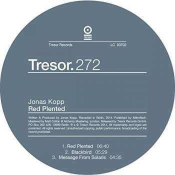 LP Jonas Kopp: Red Plented EP