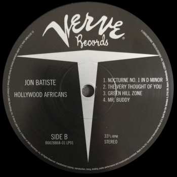 2LP Jonathan Batiste: Hollywood Africans