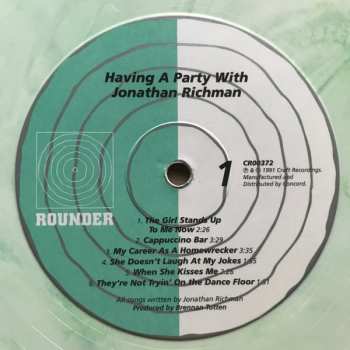 LP Jonathan Richman: Having A Party With Jonathan Richman LTD