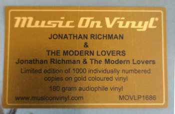 LP Jonathan Richman & The Modern Lovers: Jonathan Richman & The Modern Lovers CLR | LTD | NUM