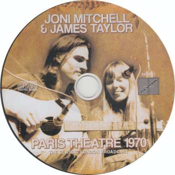 CD James Taylor: Paris Theatre 1970 The Classic London Broadcast