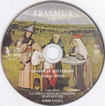 6SACD Jordi Savall: Erasmus Van Rotterdam - Éloge De La Folie