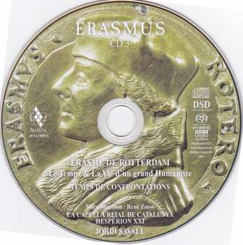 6SACD Jordi Savall: Erasmus Van Rotterdam - Éloge De La Folie
