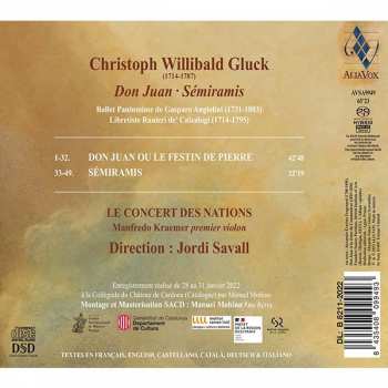 SACD Jordi Savall: Gluck: Don Juan · Sémiramis