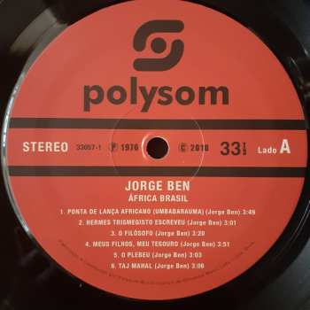 LP Jorge Ben: África Brasil LTD