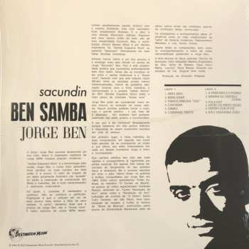 LP Jorge Ben: Sacundin Ben Samba CLR | LTD | NUM