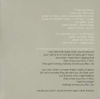 CD Jorgen Emborg: Emborg's Moonsongs