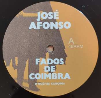 LP José Afonso: Fados De Coimbra E Outras Canções