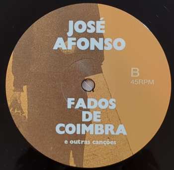 LP José Afonso: Fados De Coimbra E Outras Canções
