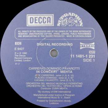 LP Zubin Mehta: In Concert