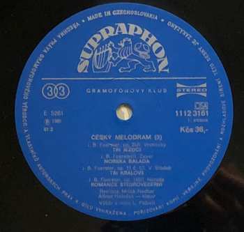 2LP Josef Bohuslav Foerster: Český Melodram 3