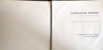 LP Josef Cincibus: Nasloucháme Přírodě 2 (Výběr Zvukových Záznamů)