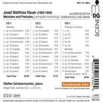 3CD/Caja Steffen Schleiermacher: Melodies And Preludes For Well-Tempered Instruments (Complete Recording)