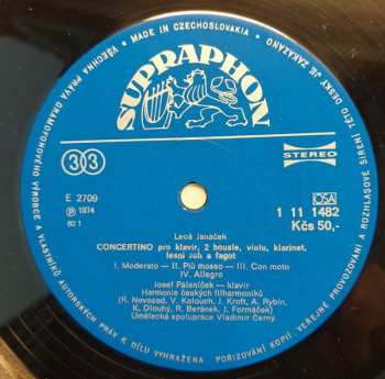 2LP Leoš Janáček: Leoš Janáček (2xLP)