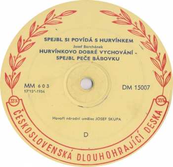 Album Spejbl & Hurvínek: Spejbl Si Povídá S Hurvínkem / Zapomenutá Slova