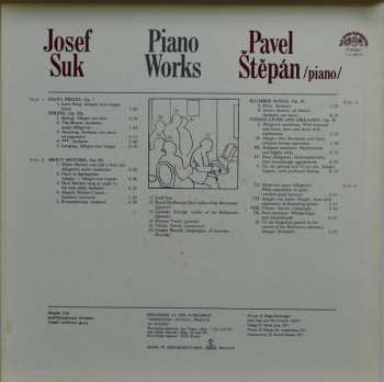 2LP/Caja Josef Suk: Piano Works