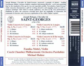 CD The Czech Philharmonic Chamber Orchestra: Violin Concertos Opp. 2 And 7