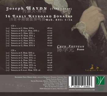 2CD Joseph Haydn: 16 Early Keyboard Sonatas (Hob. XVI: 1-16)