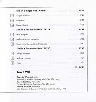 9CD/Caja Joseph Haydn: Complete Piano Trios